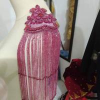 Gambar Aksesoris Pundak Sepasang Full Payet - terasi dari Mahkota_collection Kota Tasikmalaya 3 Tokopedia