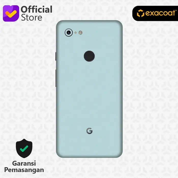 Gambar [EXACOAT] Google Pixel 3 XL 3M Skin / Garskin - Arctic Blue - Model Cut Only dari Exacoat Kota Bekasi 4 Tokopedia