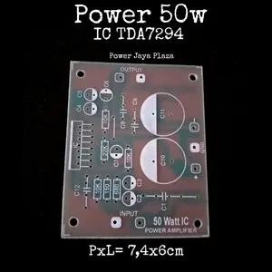 Pcb Power 50w IC TDA7294 Pcb fibre glass