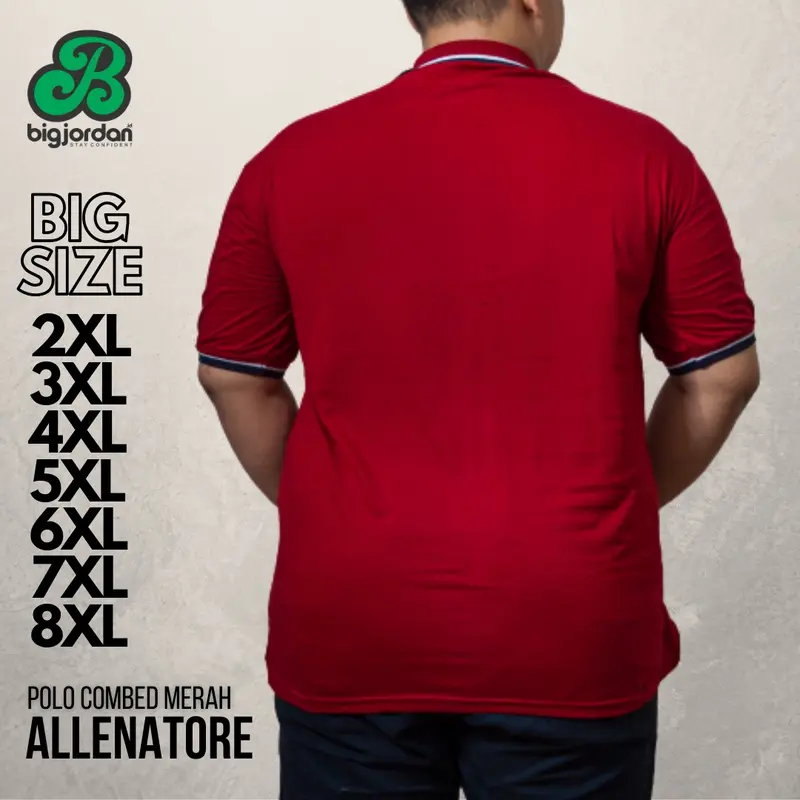 kaos polo shirt pria katun jumbo big size xxxl xxxxl 5xl 6xl 7xl 8xl 3