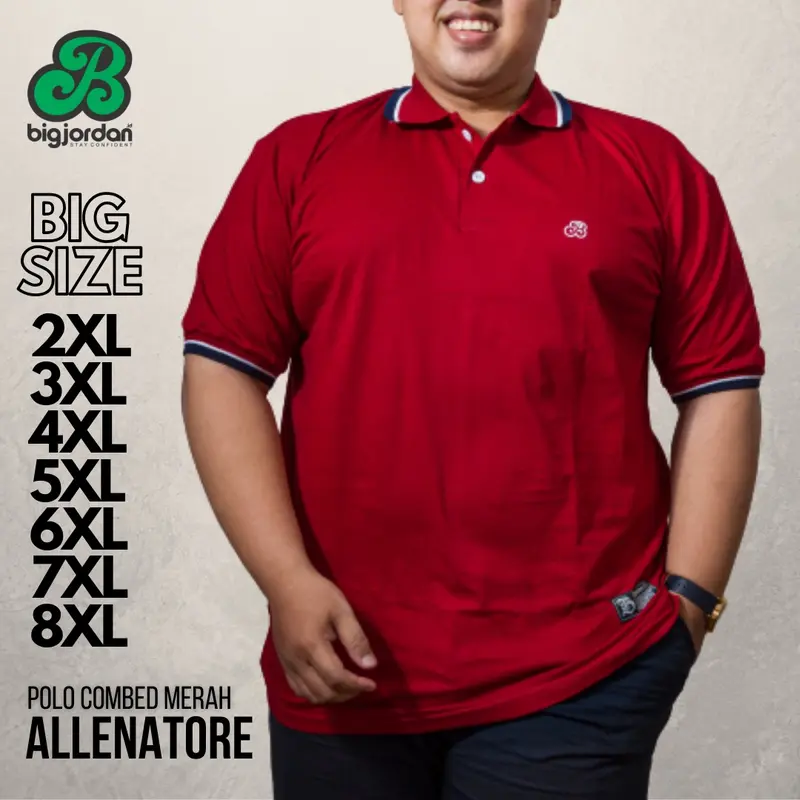 kaos polo shirt pria katun jumbo big size xxxl xxxxl 5xl 6xl 7xl 8xl 4