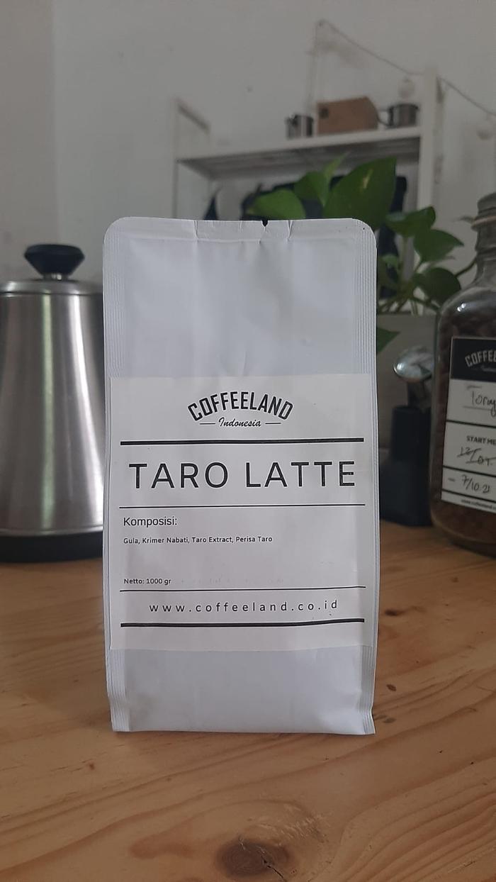Gambar Taro Latte Powder / Bubuk Minuman "Taro Latte" dari Coffeeland Indonesia Official Kota Bandung Tokopedia