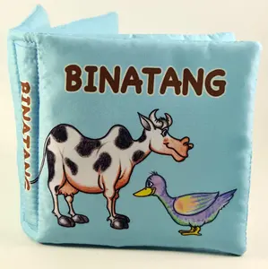 Buku Kain/Buku Bantal/Softbook: Binatang