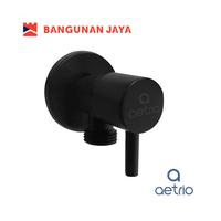 Gambar AETRIO ANGLE VALVE STOP KRAN 1/2 INCH HITAM  | D-208B dari Bangunan Jaya Online Kota Administrasi Jakarta Utara 2 Tokopedia