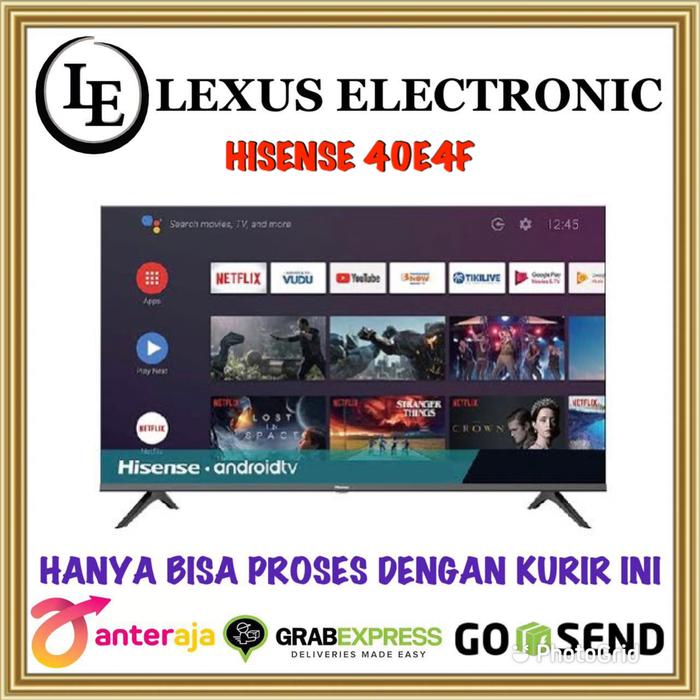 Gambar HISENSE ANDROID TV 40 INCH | 40E40F | E40F | PROMO MURAH dari lexus electronic mall Kota Bogor Tokopedia