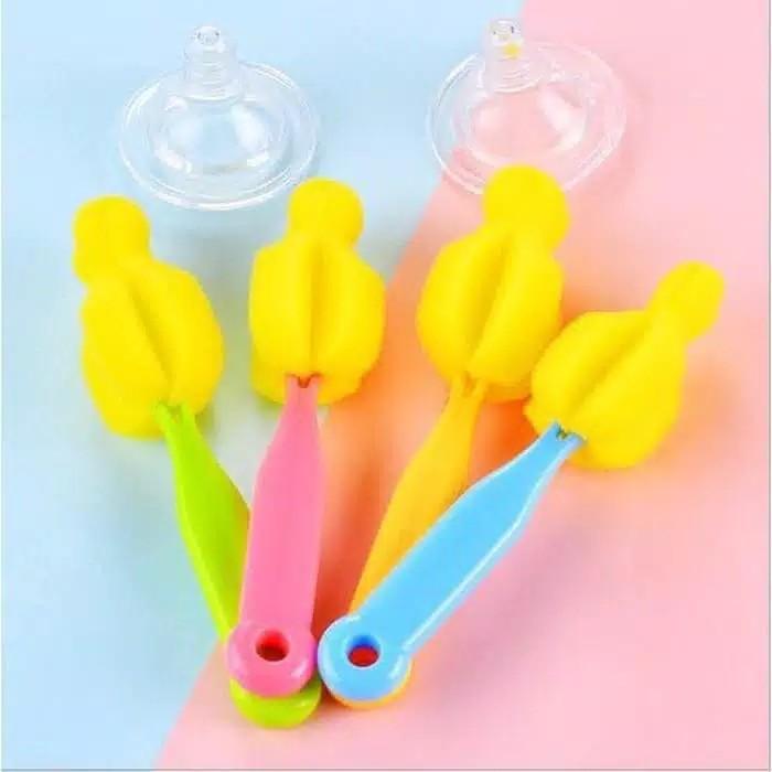 Gambar SPONGE PEMBERSIH DOT - SIKAT PEMBERSIH DOT - PEMBERSIH NIPPLE dari Navy Shops Kota Administrasi Jakarta Barat Tokopedia