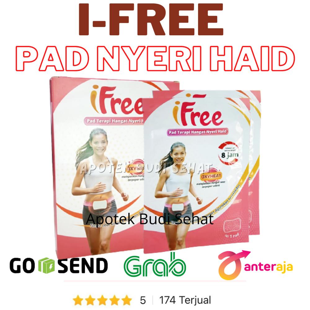 iFree Pad Terapi Nyeri Haid Pereda Nyeri Haid @ 1lembar - 1 sachet