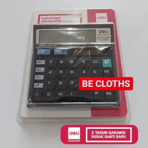 Deli 39231 Kalkulator Check Correct 12 Digits DLC 512 Mirip CT-512