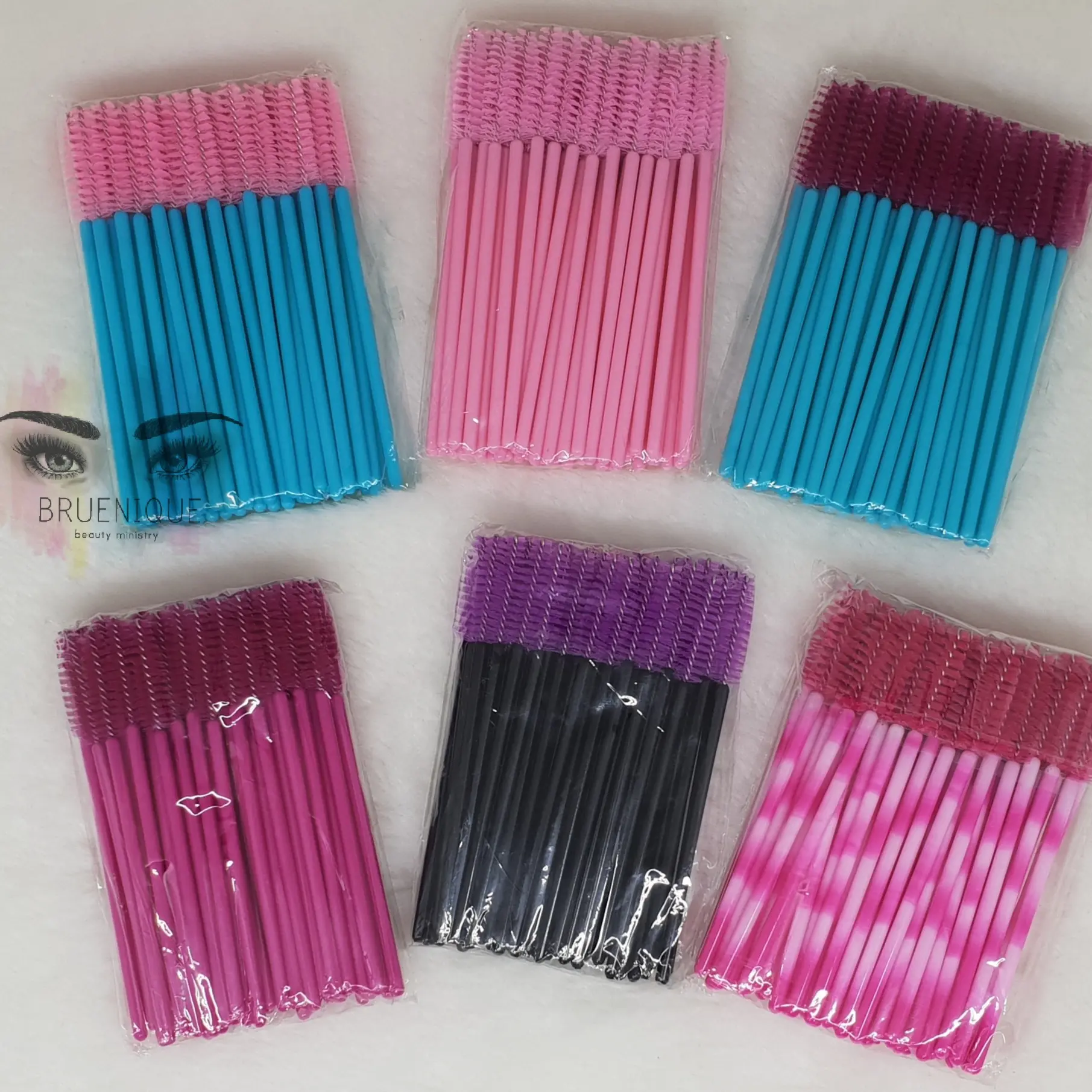 Ecer - Mascara wands / spoolie / sisir bulu mata