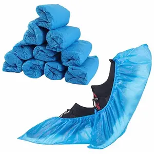 Sarung Sepatu Hujan Pelindung Shoes Cover Unisex Sekali Pakai 10 pcs