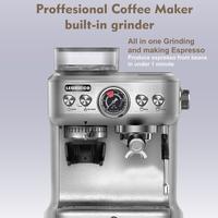 Gambar LEORICCO ACM5800 Mesin Kopi Espresso dengan Penggiling Bawaan Double Boiler 20 Bar 2.7L Stainless Steel Bergaransi 1 Tahun dari Almaz Leoricco Coffee Maker Kota Administrasi Jakarta Pusat 4 Tokopedia