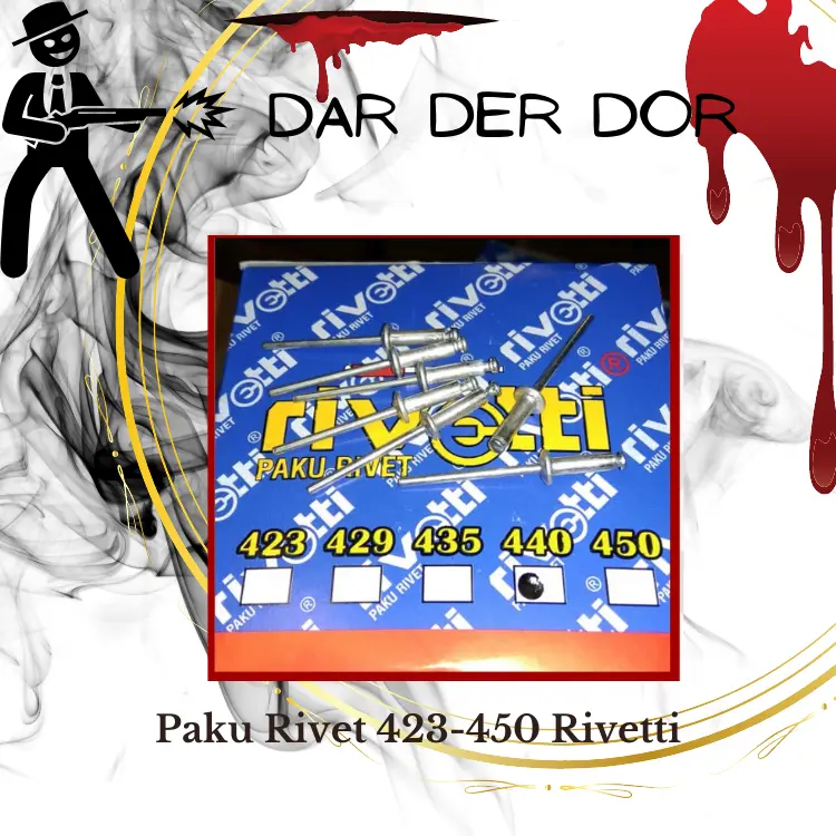 Paku Rivet Blind Rivet Riveti 423 429 435 440 450