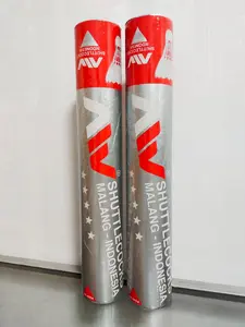 Shuttlecock AW Silver 12 pcs dengan Speed 77