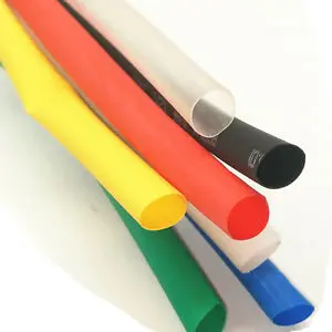 1meter Kabel Solasi bakar Heat Shrink Tube 1.5mm 2mm 2.5mm 3mm 3.5mm