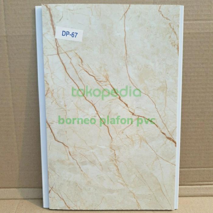 Gambar plafon pvc motif marmer cerah dari borneo Plafon Pvc Kota Tangerang Tokopedia