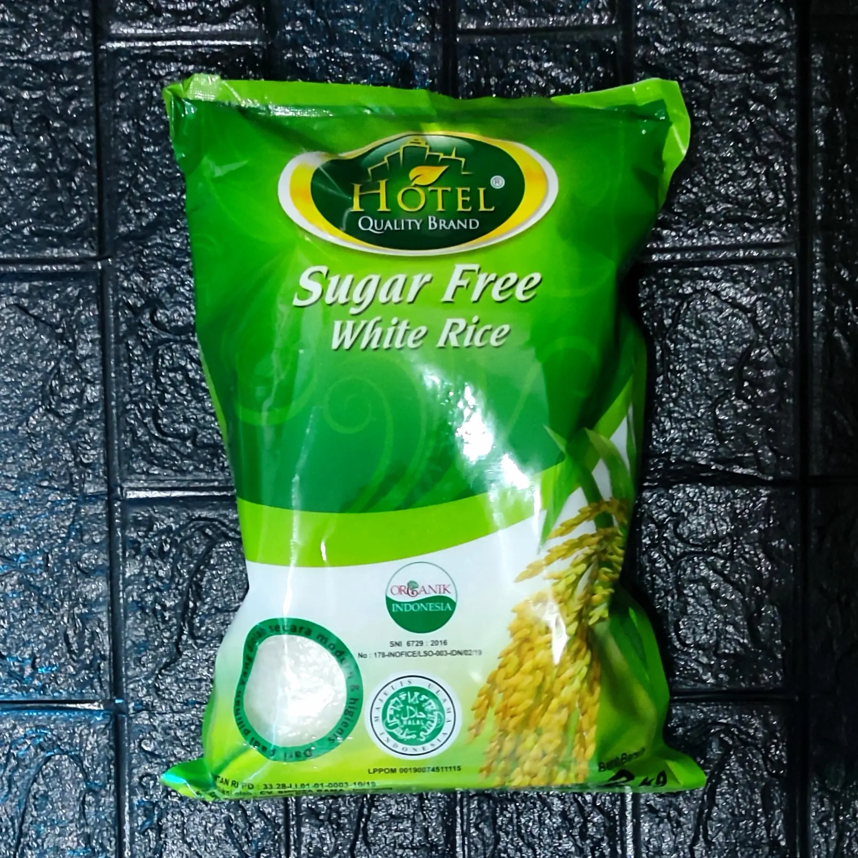 Beras Hotel Organik Free Sugar 2kg Cocok untuk Diabetes