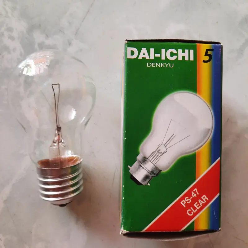Bohlam Dai-Ichi Denkyu E27 24V 25W, 40W, 60w 2