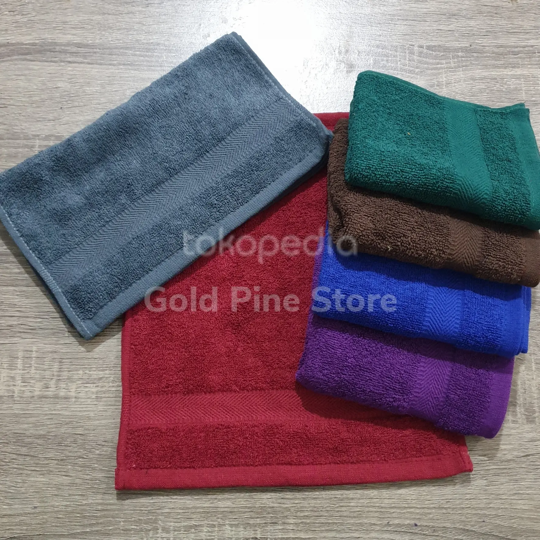 sapu tangan handuk handuk minyak handuk kecil polos - meresap