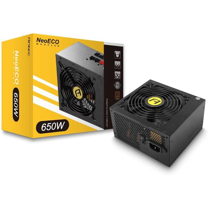 Gambar Antec NeoECO MODULAR 650W - 80+ Bronze Certified - Japanese Capacitor dari Duta Mandiri Infokom Kota Administrasi Jakarta Pusat Tokopedia