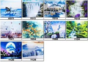 PROMO 50X40CM PAINT BY NUMBER PAINTING BY NUMBERS DIY LUKISAN ACRILYC