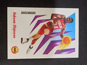 1991-92 Fleer Hakeem Olajuwon #105 Houston Rockets HOF