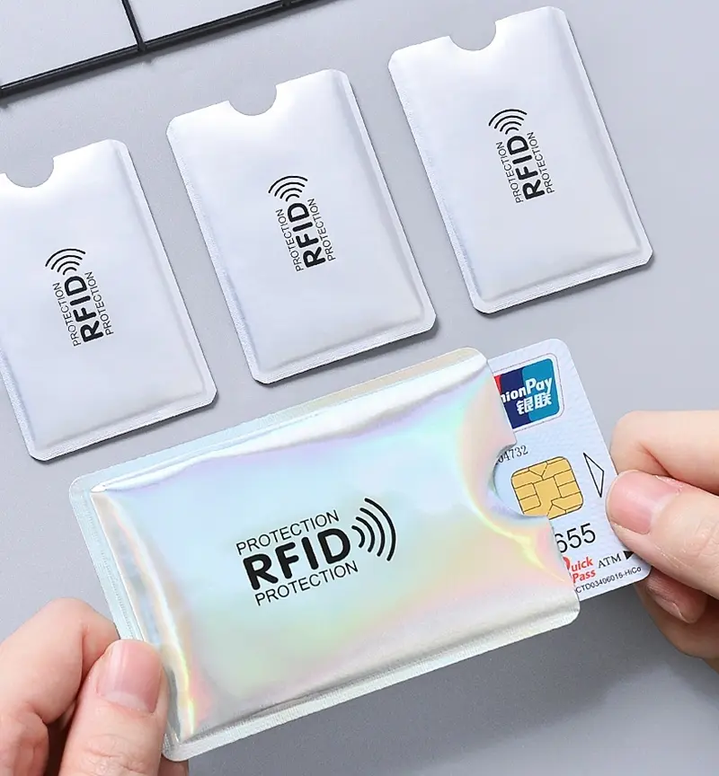 Cover Anti RFID Sleeve Perlindung untuk E-MONEY BRIZZI FLAZZ ATM dll.