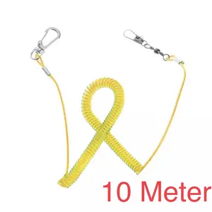 Yellow Tali Latihan Burung 10 Meter Training FF Free Fly Bird Flying