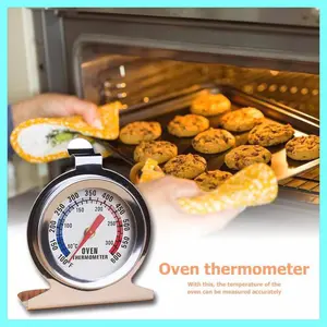 Thermometer Oven/Thermometer Dial 300 celcius Stainless Steel Kitchen