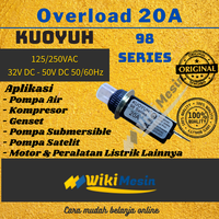 Gambar Overload Thermal Circuit Breaker Kuoyuh 20 Ampere 88 Series 20A dari Overload Wikimesin Kab. Tangerang 3 Tokopedia