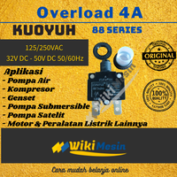 Gambar Overload Thermal Circuit Breaker Kuoyuh 4 Ampere 88 Series 4A dari Overload Wikimesin Kab. Tangerang 3 Tokopedia