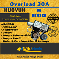 Gambar Overload Thermal Circuit Breaker Kuoyuh 30 Amper 98 Series 30A dari Overload Wikimesin  4 Tokopedia