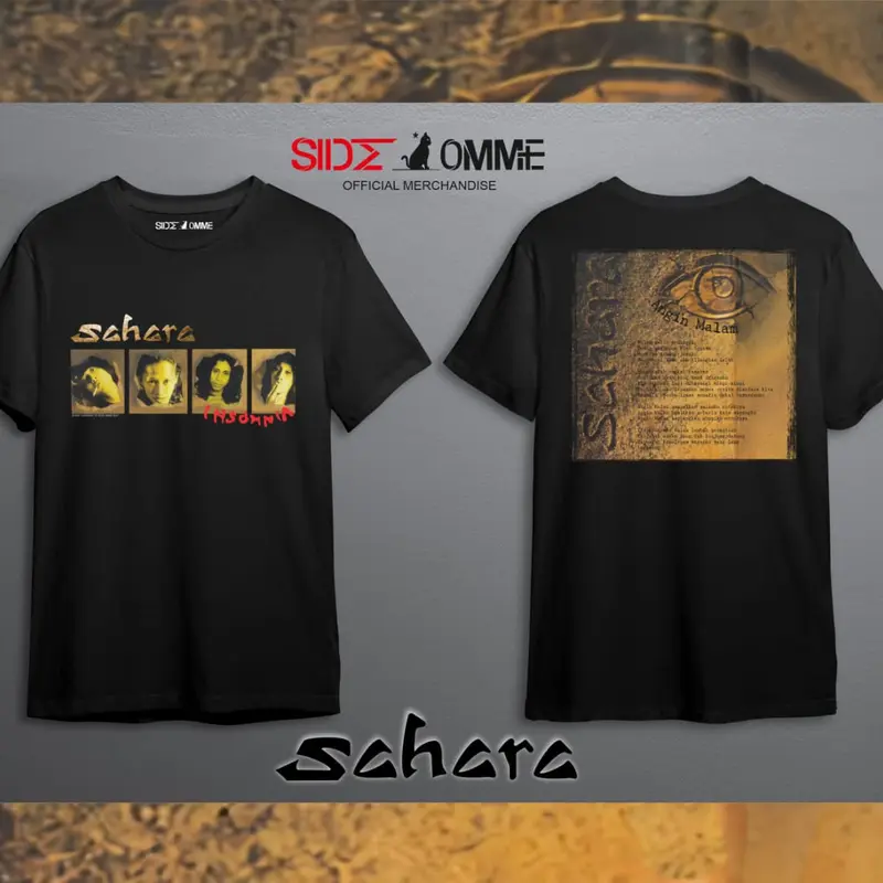 Sahara Official Merchandise X Side Omme Store Lisenced @2021 (Black)