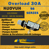Gambar Overload Thermal Circuit Breaker Kuoyuh 30 Amper 98 Series 30A dari Overload Wikimesin  1 Tokopedia