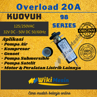 Gambar Overload Thermal Circuit Breaker Kuoyuh 20 Ampere 88 Series 20A dari Overload Wikimesin Kab. Tangerang 2 Tokopedia