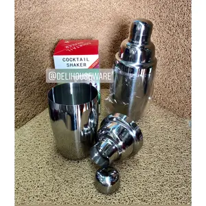 Shaker Cocktail Stainless Asli | Pengocok Minuman