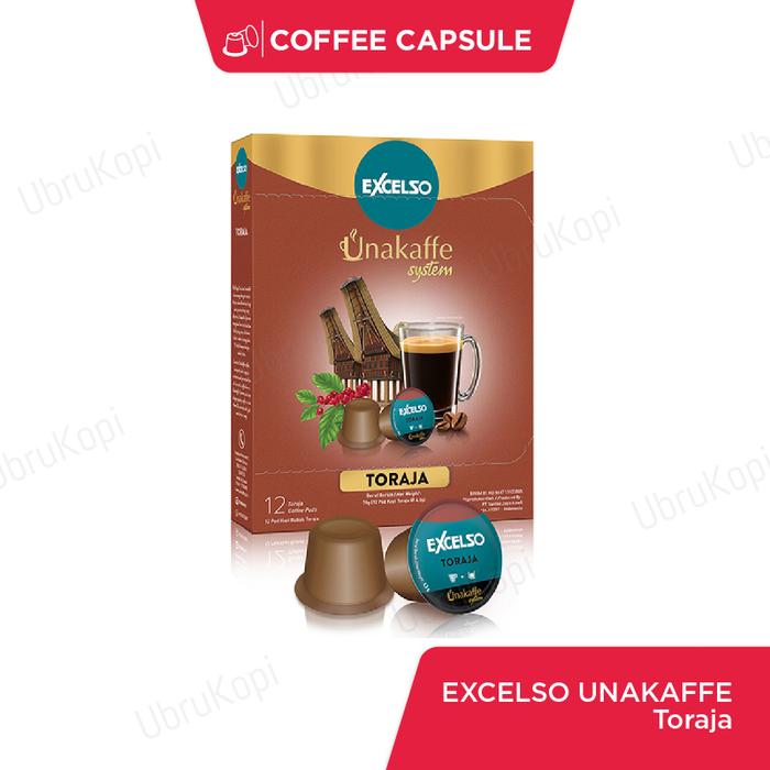 Gambar Excelso Unakaffe Kopi Kapsul Toraja dari Ubrukopi Kota Tangerang Tokopedia