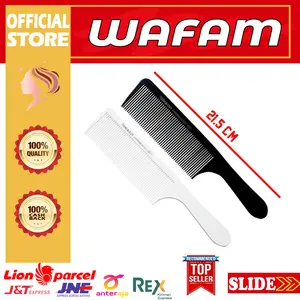 SISIR OVER COMB CLIPPER LEBAR CARBON ANTISTATIK LENTUR MURAH