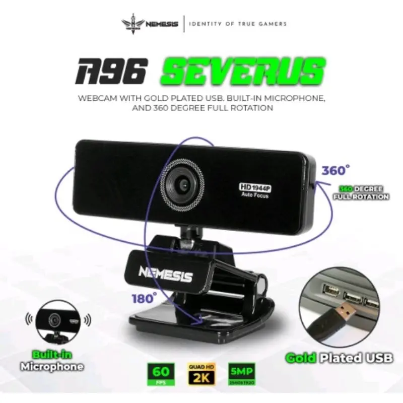 webcam nyk nemesis a96 severus 2k