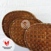 Gambar Tempat Lalap Oval Anyaman Bambu - Besar dari Rajawali Kraftindo Kota Surabaya 5 Tokopedia