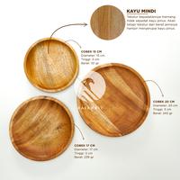 Gambar Cobek Kayu Mindi - Besar 20 cm dari Rajawali Kraftindo Kota Surabaya 2 Tokopedia