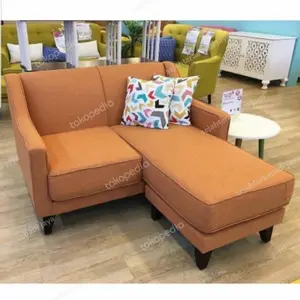 Sofa Santai, Sofa Malas, Sofa L Selonjor 2 dudukan murah Surabaya