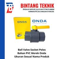 Gambar Ball Valve / Stop Kran 2 1/2" inch PVC Onda dari Bintang Teknik Toko Kota Administrasi Jakarta Barat 3 Tokopedia