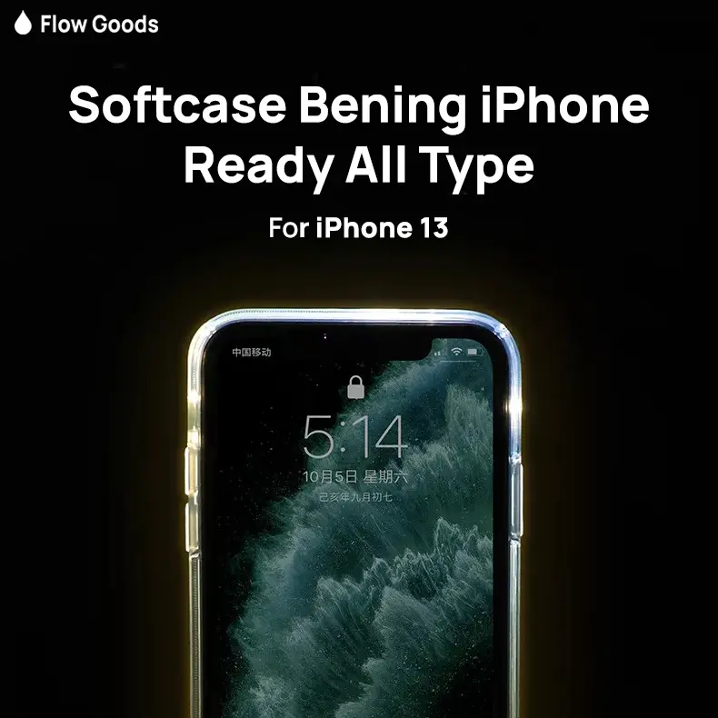 Soft Case iPhone 13 Mini Pro Max Clear Case Transparant