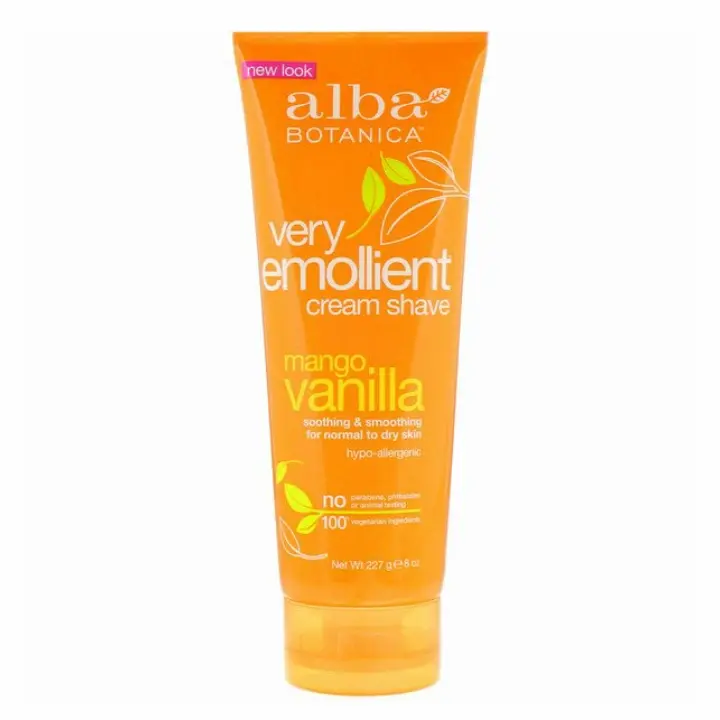 Alba Botanica Very Emollient Shave Cream Mango Vanilla 227 gram