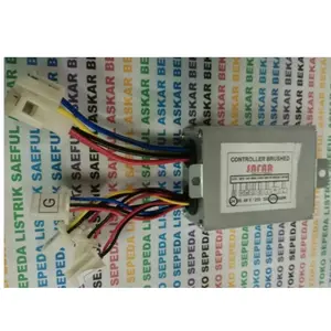Controller brushed 24v 500w selis sepeda listrik scooter e-bike