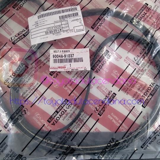 Gambar V-BELT VANBELT TALI KIPAS AVANZA TYPE G 1.3 TAHUN 2010 POWERSTEERING dari toyota duta cendana Kab. Cianjur Tokopedia