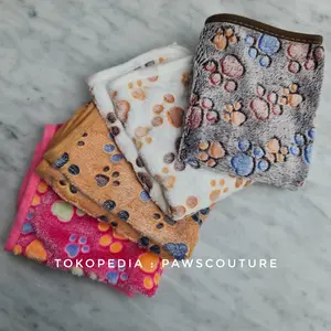 (D13) Selimut Alas Kasur Tidur Anjing Kucing Dog Bed Mat Fleece
