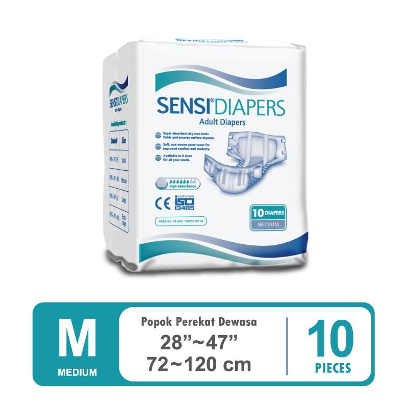 SENSI ADULT DIAPERS M10 - Popok Perekat Dewasa