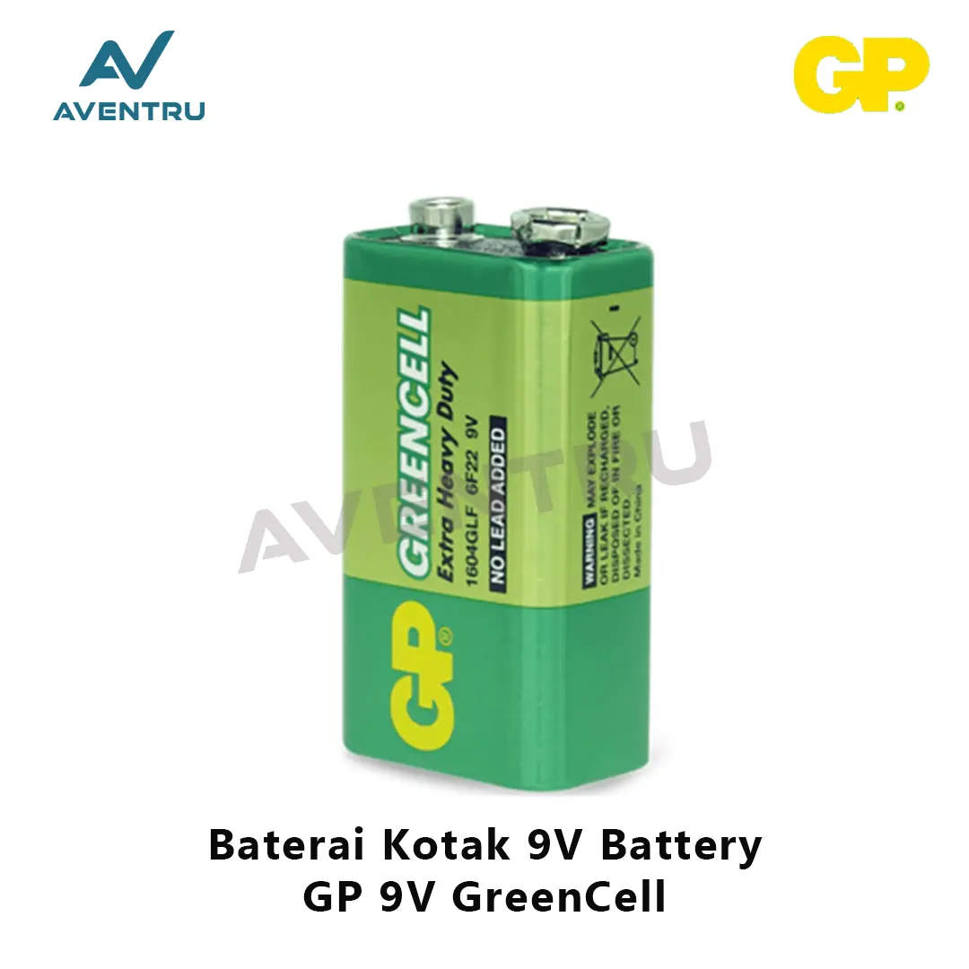 Baterai Kotak 9V Battery GP 9V GreenCell