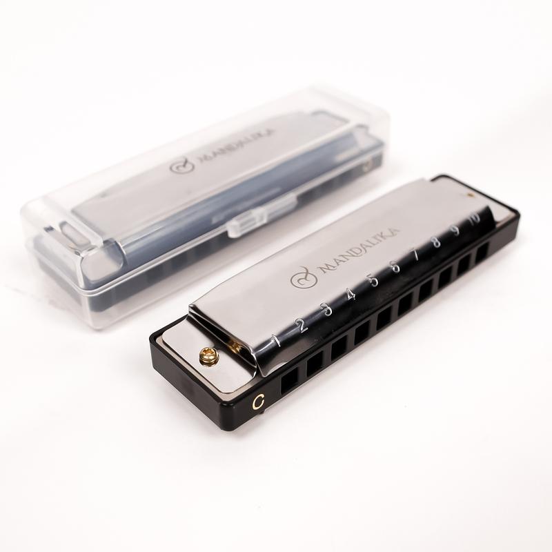 Harmonika/Harmonica Key C 10 Holes Mandalika Original 1